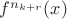 $f^{n_{k+r}}(x)$