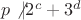 $p\not |2^c+3^d$