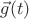 $\vec g(t)$