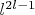 $l^{2l-1}$