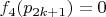 $f_4(p_{2k+1})=0$