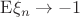 $\mathrm{E}\xi_n \rightarrow -1$