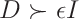 \Large$D\succ \epsilon I$