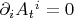 $\partial_iA_t{}^i=0$