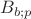 $B_{b;p}$
