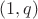 $(1,q)$