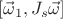 $[\vec \omega_1, J_s \vec \omega]$