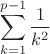 $$\sum_{k=1}^{p-1}\frac1{k^2}$$