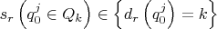 $ {s_r}\left( {q_0^j \in {Q_k}} \right) \in \left\{ {{d_r}\left( {q_0^j} \right) = k} \right\}$
