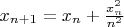 $x_{n+1}=x_n+\frac{x_n^2}{n^2}$
