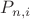$P_{n, i}$