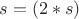 $s=(2*s)%MOD-a[x];$