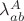 $\lambda^A_{ab}$
