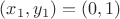 $(x_1,y_1 )=(0,1)$