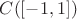 $C([-1, 1])$