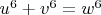 $u^6+v^6=w^6$