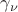 $\gamma_\nu$ $\gamma_\nu$