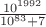 $\frac{10^{1992}}{10^{83}+7}$