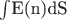 $\int $\mathbf{E(n)dS}$ $