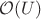 $\mathcal{O}(U)$