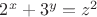 $2^x+3^y=z^2$