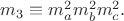 $m_3\equiv m_a^2m_b^2m_c^2.$