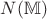 $N(\mathbb M)$ $N(\mathbb M)$
