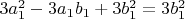$3a_1^2-3a_1b_1+3b_1^2=3b_1^2$