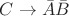 $C\rightarrow \bar A \bar B$