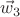 $\vec w_3$
