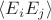 $\langle E_iE_j\rangle$