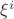 $\xi ^i$