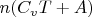 $n(C_vT+A)$