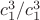 $c_1^3/c_1^3$
