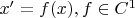 $x' = f(x), f \in C^1$