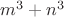 $m^3+n^3$