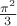 $\frac{\pi^2}3$