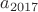 $a_{2017}$