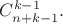 $C_{n+k-1}^{k-1}.$