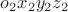 $o_2 x_2 y_2 z_2$