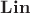 $\mathbf{Lin}$