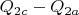 ${Q_{2c}- Q_{2a}}$
