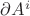 ${\partial A^i}$