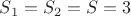 ${S_1}={S_2}={S}={3}$