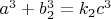 $a^3+b_2^3=k_2c^3$