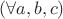 $(\forall a,b,c)$
