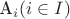 A_i  (i \in {I})