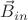 $\vec{B}_{in}$