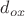 $d_{ox}$