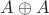 $A \oplus A$